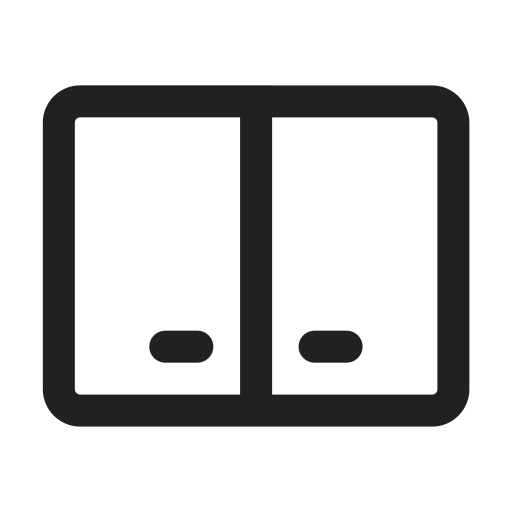 Ic, fluent, dual, screen, regular icon