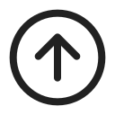 Ic,Fluent,Arrow,Circle,Up,Regular