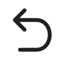 Ic,Fluent,Arrow,Hook,Up,Left,Regular