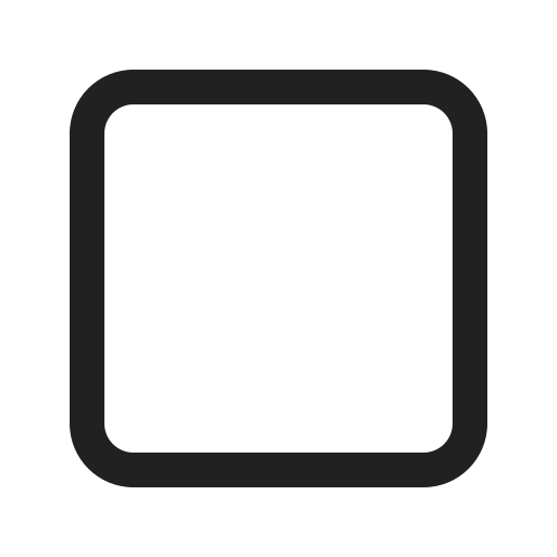 Ic, fluent, border, outside, regular icon
