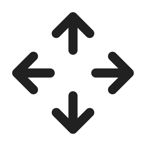 Ic, fluent, arrow, move, regular icon