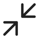 Ic,Fluent,Arrow,Minimize,Regular
