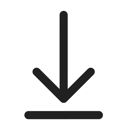 Ic, fluent, arrow, download, regular icon