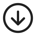 Ic,Fluent,Arrow,Circle,Down,Regular