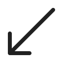 Ic,Fluent,Arrow,Down,Left,Regular