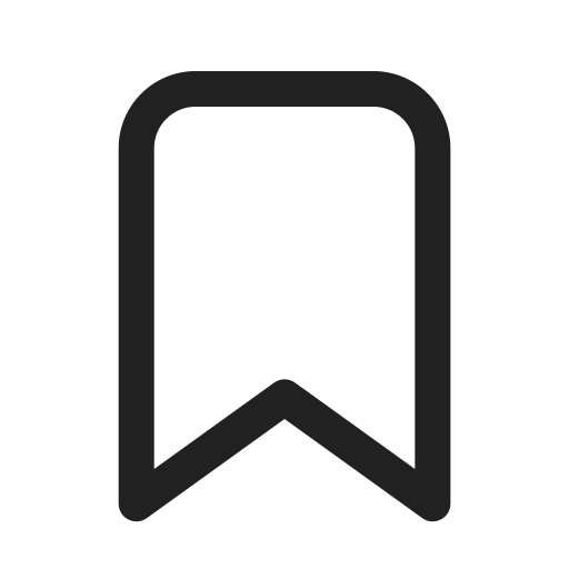 Ic, fluent, bookmark, regular icon