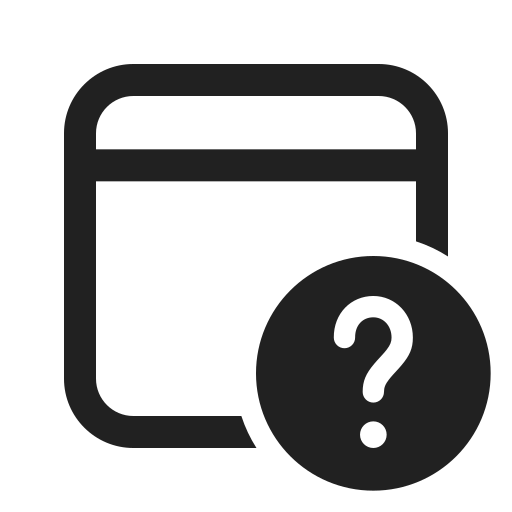 Ic, fluent, calendar, question, mark, regular icon
