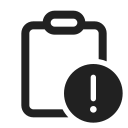 Ic,Fluent,Clipboard,Error,Regular
