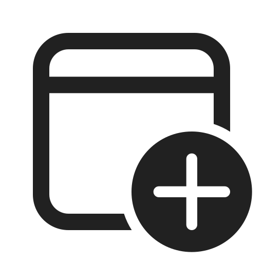 Ic, fluent, calendar, add, regular icon