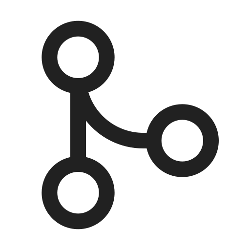 Ic, fluent, branch, regular icon