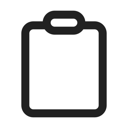 Ic, fluent, clipboard, regular icon