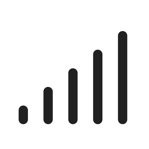 Ic, fluent, cellular, data, 1, regular icon