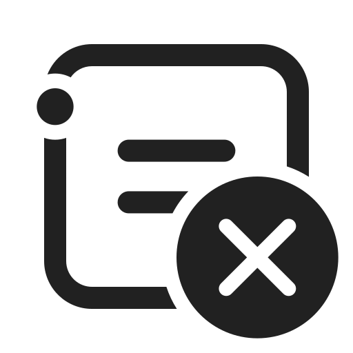 Ic, fluent, channel, dismiss, regular icon