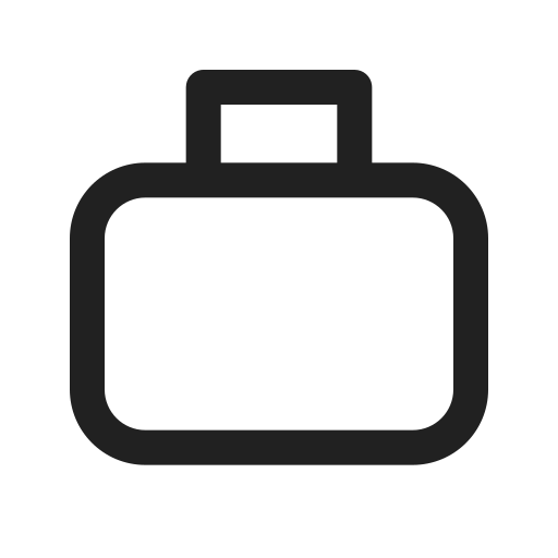 Ic, fluent, briefcase, regular icon