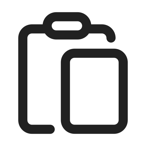 Ic, fluent, clipboard, paste, regular icon