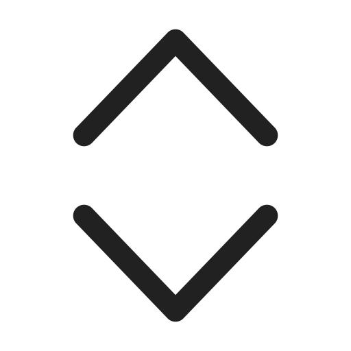 Ic, fluent, chevron, up, down, regular icon