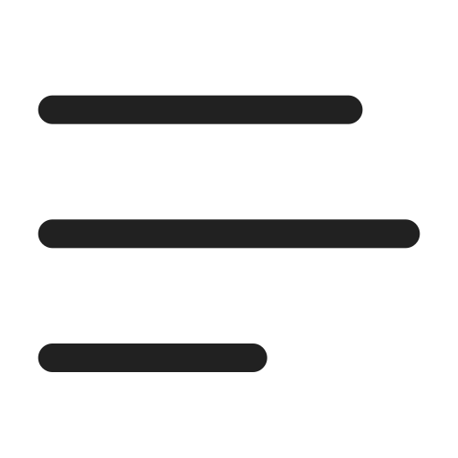 Ic, fluent, text, align, left, regular icon