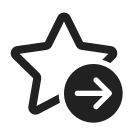 Ic,Fluent,Star,Arrow,Right,End,Regular ok 