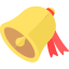 Merry flat Christmas icon 64x64