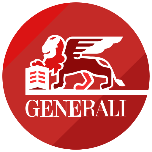 Finance, generali, logo icon