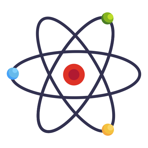 Atomic, book, education, learning, school, study icon