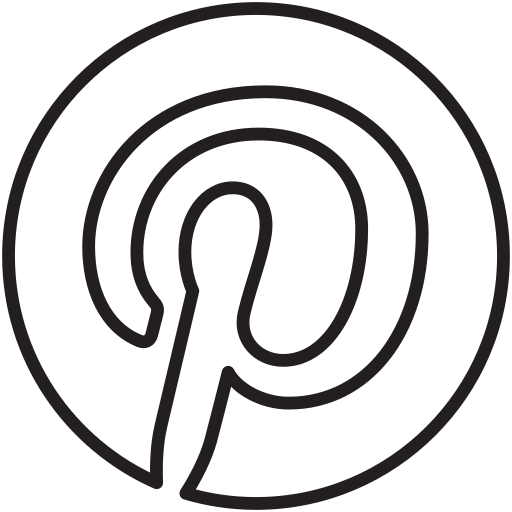 Media, pinterest, social, network icon