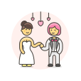 Dance,Lesbian,Suit,Wedding,Gown