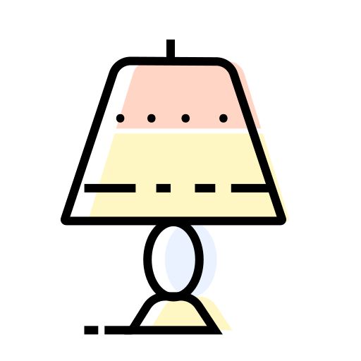 Decoration, interior, lamp, light icon