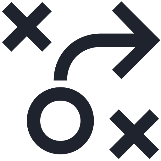 Football, game, management, sport, strategy, symbol, trainer icon