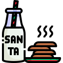 Milk,Cookies,Treat,Snack,Santa