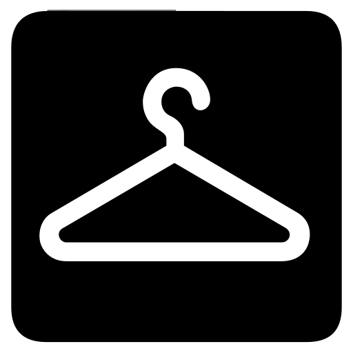 Coat, hanger icon