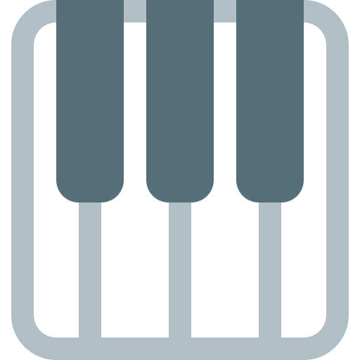 Instrument, music, piano, audio, musical, note, sound icon