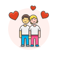 Couple,Gay,Head,To