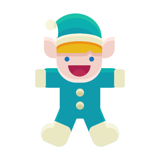 Child, christmas, elf, helper, santa, toy, winter icon