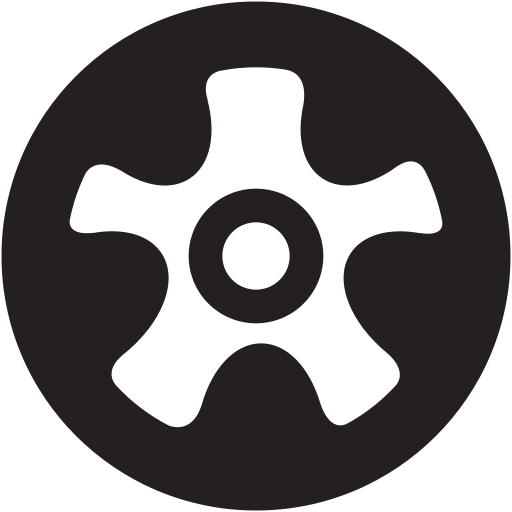 Tyres, cars, radials, stacked, wheels icon