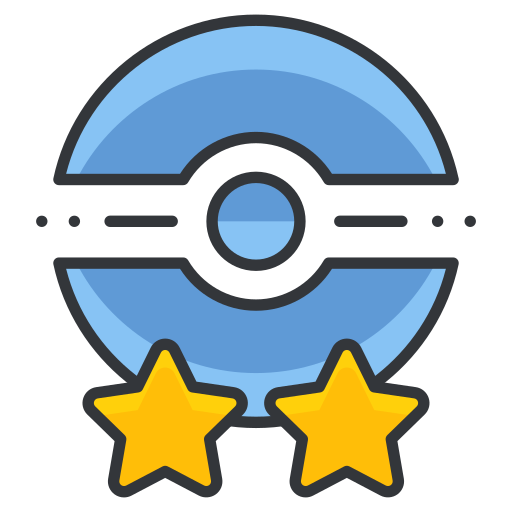 Game, go, poke, pokemon, star, trainer, two icon