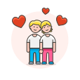 Couple,Gay,Head,To