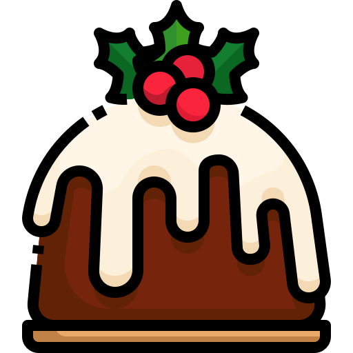 Cake, dessert, sweet, food, christmas icon