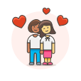 Couple,Head,Lesbian,Love,To