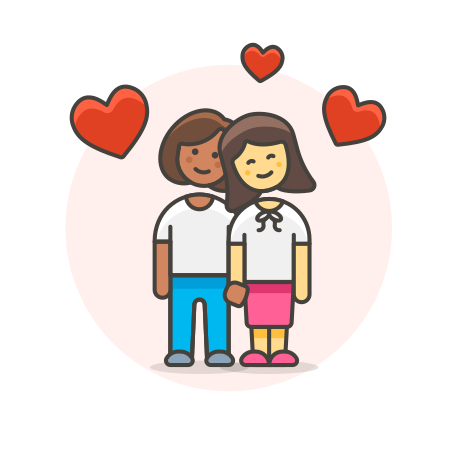 Couple, head, lesbian, love, to icon