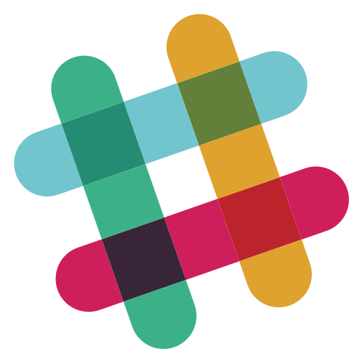 Logo, slack, hashtag icon