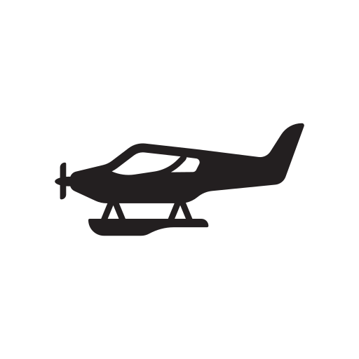 Aviation, glider, hydroelectric, hydroplane, hydroplaning, sea, seaplane icon