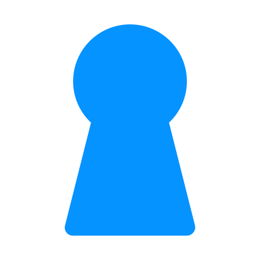 Circle, door, internet, lock, locked, padlock, security icon