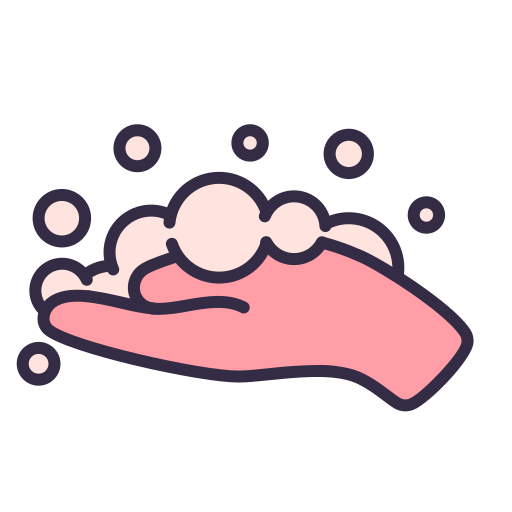 Cleaning, hand, hygenic, soap, wash, washing, wet icon