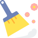 nature,furniture and household,tool,clean,cleaning,brush,spring,flowers,dust