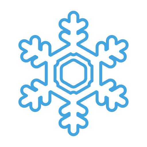 Christmas, ice, snow, cold, snowflake, winter, flake icon