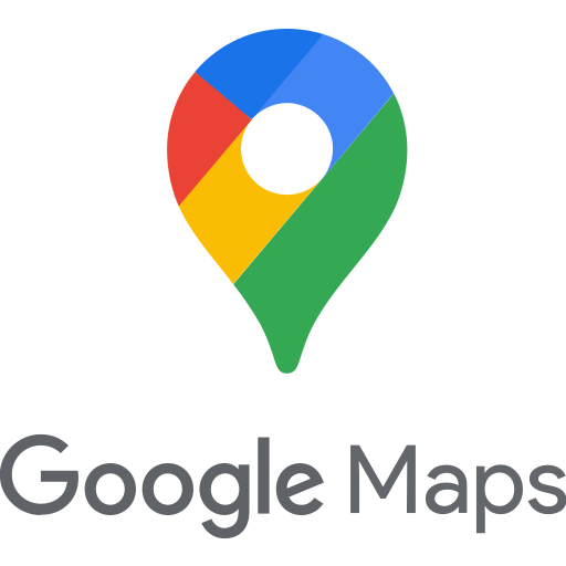 Logo, maps, google icon