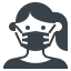 Coronavirus Glyph icon 64x64