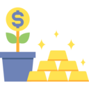 money,business and finance,business,currency,nature,plant,bank,wealth,Gold Ingots,ingots,gold