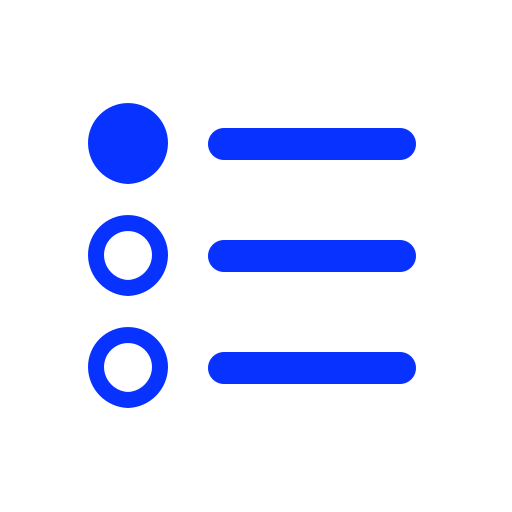 Done, options, todo, menu, check, list, checklist icon
